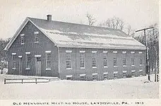 LANCASTER COUNTY OLD MENNONITE MEETING HOUSE, LANDISVILLE, PA - 1913.webp