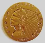 1976 #63 1909 Quarter Eagle.webp