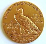 1976 #64 1909 Quarter Eagle.jpg