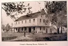 PHILADELPHIA Friend\'s Meeting House in Byberry PA OLD.webp