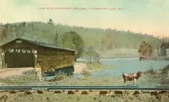 clearfieldCURWENSVILLE PA THE OLD COVERED BRIDGE COW RR 1910.webp