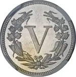 1881 5C Liberty Head Five Cents, Judd-1671, Pollock-1872, High R.6_rev.webp