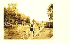 BERKS COUNTY RPPC- Camp Swimming Pool in Hamburg PA 1929.webp