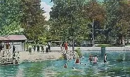 FRANKLIN COUNTY 1939 Swimming Pool, Red Bridge Park, Chambersburg PA.webp