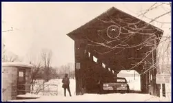 mercerGREENVILLE PA Covered Bridge Kidds Mill PCKidds Mill, Pymatuning Township,.webp