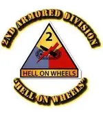 2nd Armored Division Hell on Wheels logo.webp