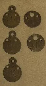 Miners Check Tags From Idaho.webp