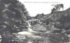 NJ NJ BOONTON FALLS and OLD SWIMMING HOLE postcard.webp