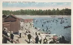 MASS Springfield Massachusetts 1920s Watershop Swimming Pond.webp