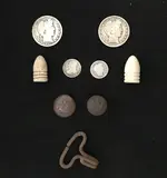 finds for the day incl. .54 & .58 cal minnie's and knapsack hook.webp