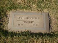 Gus Hirschfeld grave Greenwood cem. Phoenix.jpg