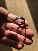 Vero Beach titanium wedding band Jan, 2017.webp