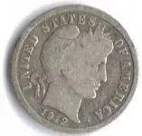 Front 1912-S Barber Dime Mar. 22, 2008.webp