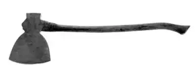19th century shipwrights mast broad ax.webp