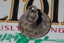 Silver Cuff Link Tooties 1915 Fob Oxferdshire #3 013.webp