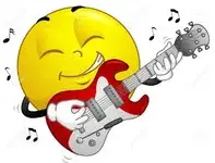 Smiley playing guitar.webp
