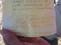 Jesse Capen note on Tortilla Peak.webp