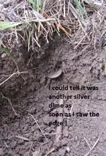 Median finds 2 silver dimes St Chris medal 006.webp