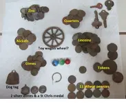 Median finds 2 silver dimes St Chris medal 011.webp