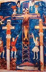 Adam's grave under the feet of Jesus.webp
