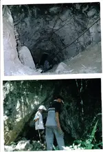 cave entrance, and excavation digging.webp