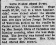 Gems kicked about street 1921.jpg