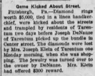 Gems kicked about street 1921.webp