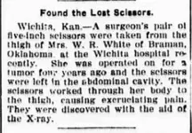 Found lost scissors 1907.webp