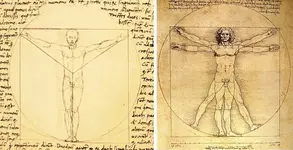 Freemason Vitruvian Man Giacomo Andrea and Leonardo Da Vinci 1400s.webp
