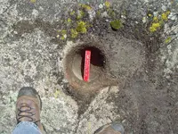 Mystery Rock Grinding Holes Lichen.webp