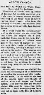 The evening Statesman Walla Walla July 11 1905 Cali Arrowheads.webp