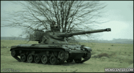 tank shooting clay pidgeon.gif