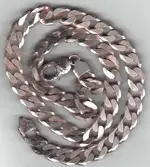 18 inch Silver curb bracelet.webp