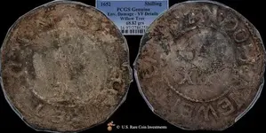 0456c_1652_Willow_Tree_Shilling_PCGS_Genuine_VF_Dtls_32589_l[1].webp