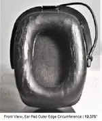 RatPhones Max Headphones, Front View Pad no. 1, 20190424_214204[1669].webp