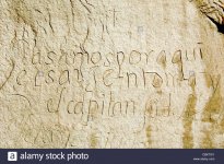 inscriptions-carved-by-pioneers-soldiers-and-spanish-conquistadors-CBKTGY.jpg
