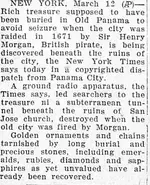 San Pedro Daily News, Volume XXV, Number 29, 12 March 1927 — RICH TREASURERS AT OLD PANAMA DU...webp