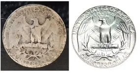 1945 s quarter old and new.webp