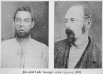 YOUNGER, JAMES & COLE AFTER CAPTURE AT NORTHFIELD, BK. CARL W72.webp