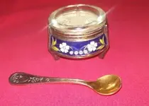 Vintage-Silver-Cloissione-Enamel-Salt-Cellar-Caviar-Bowl.webp
