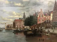 Unknown artist Dutch scene.webp
