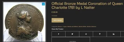 1761 Queen Charlotte medal.webp