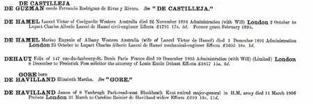 Lancel Victor De Hamel probate.webp
