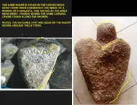 Map Rock Layout Text Small Stone Heart Stone.webp
