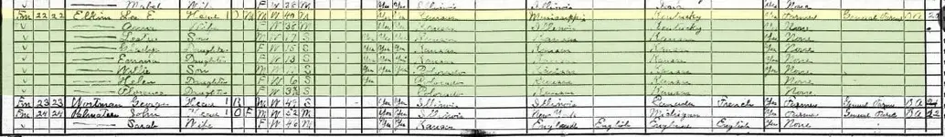 E LEE ELKINS 1920 CENSUS FARMER CLIFFORD.webp