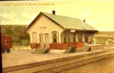 !Centralia PA - Colum2) Lehigh Valley R.R. Station bia County - 3 views 7 old cards dd.jpg