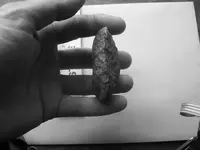 an Awl, Stone knives and a point. 005.webp