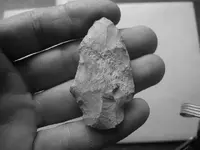 an Awl, Stone knives and a point. 008.webp