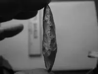 an Awl, Stone knives and a point. 009.webp