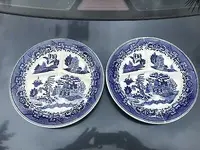 Rare-Pair-Vintage-Divided-Grill-Plates-Flow-Blue.webp